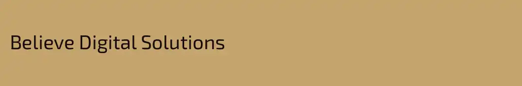 Believe Digital Solutions